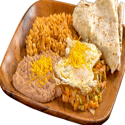 Huevos Rancheros Breakfast Platter